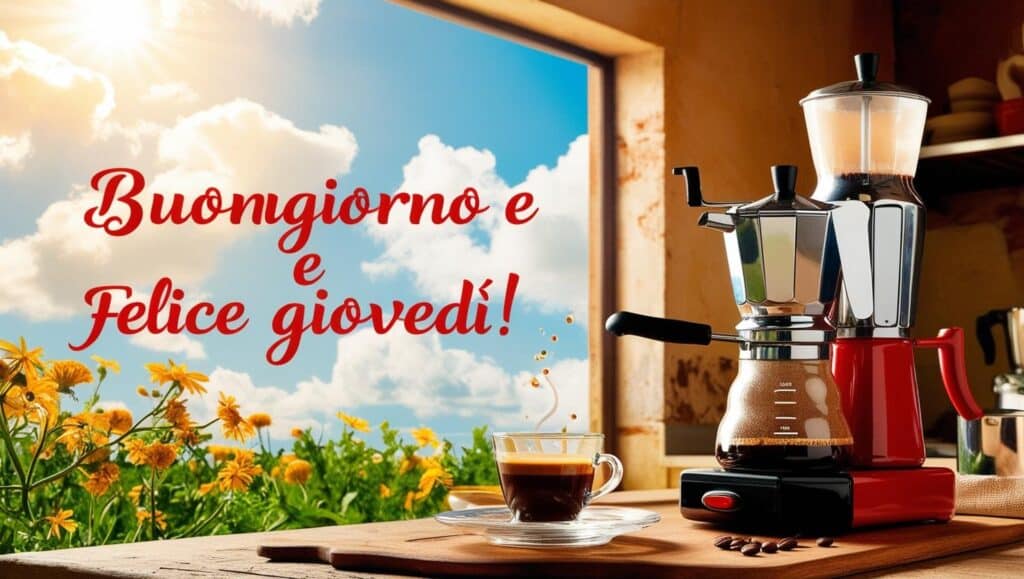 Buongiorno Giovedì 8 Maggio 2025: immagini e frasi di Buona Giornata