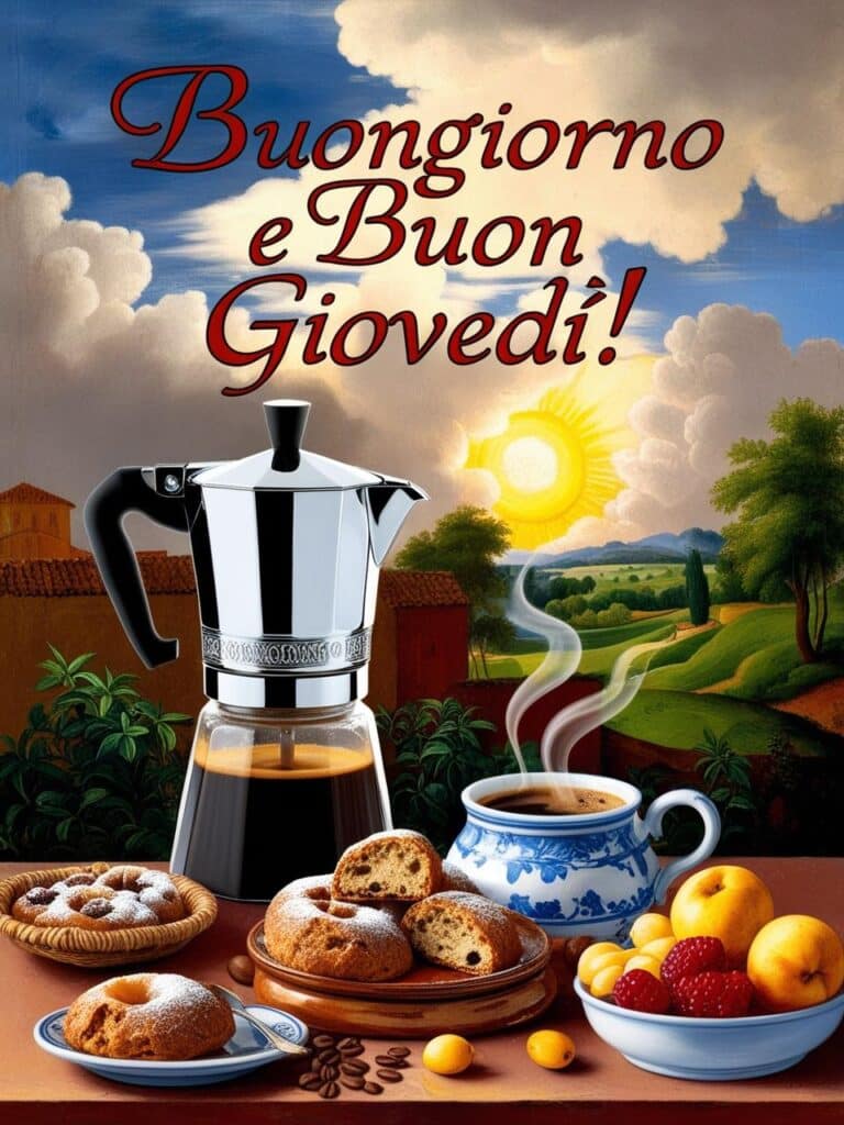 Buongiorno Giovedì 8 Maggio 2025: immagini e frasi di Buona Giornata