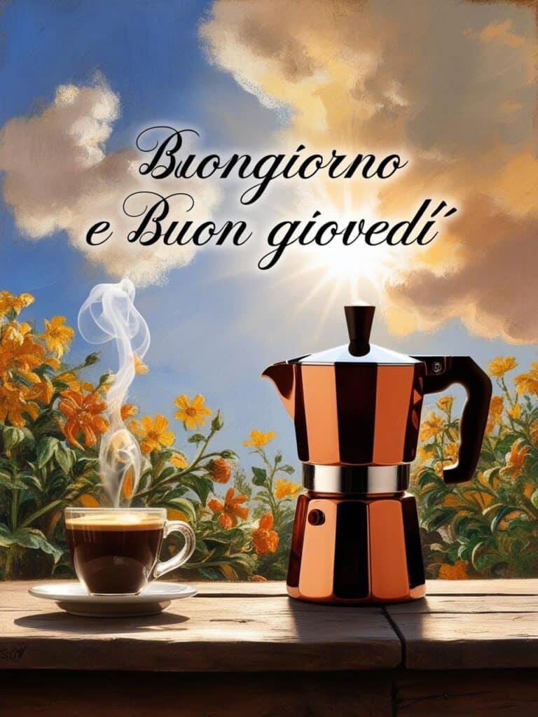 Buongiorno Giovedì 8 Maggio 2025: immagini e frasi di Buona Giornata