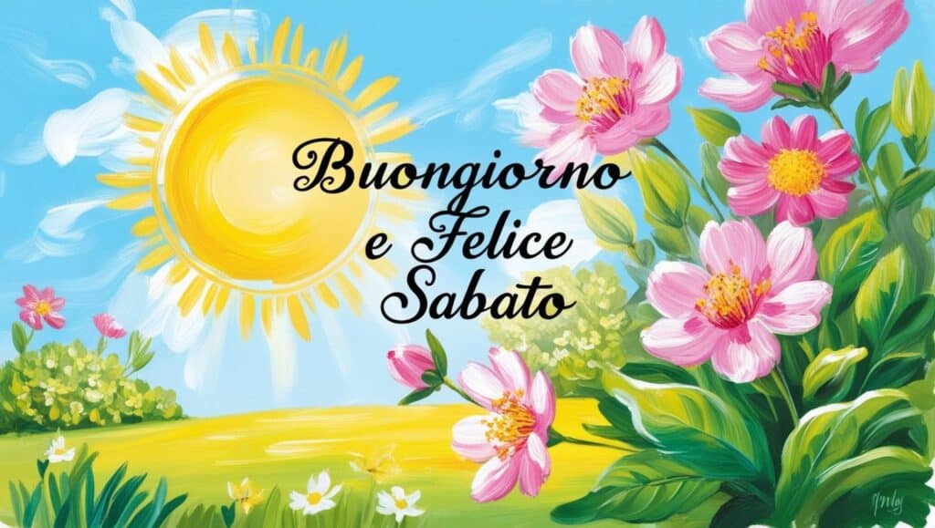 Immagini e frasi di buongiorno per sabato 3 maggio 2025: auguri di una buona giornata