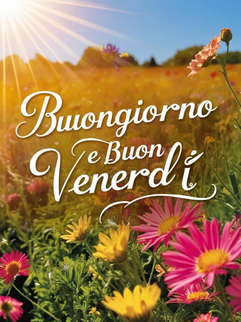 Immagini e Frasi di Buongiorno e Buon Venerdì 9 Maggio 2025