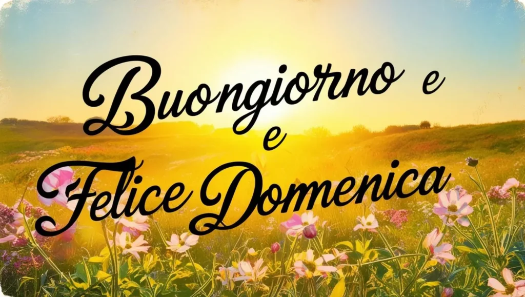 Buongiorno e Buona Domenica 11 Maggio 2025: immagini nuove e tante frasi da condividere