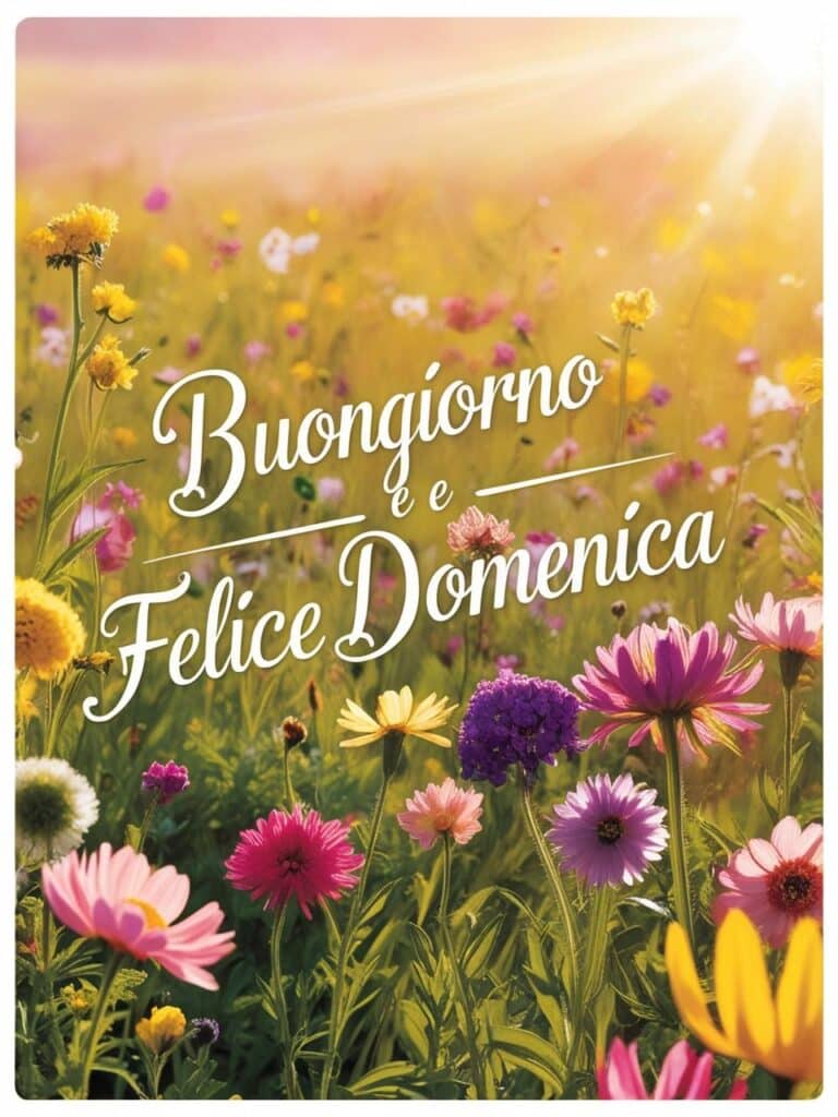 Buongiorno e Buona Domenica 11 Maggio 2025: immagini nuove e tante frasi da condividere