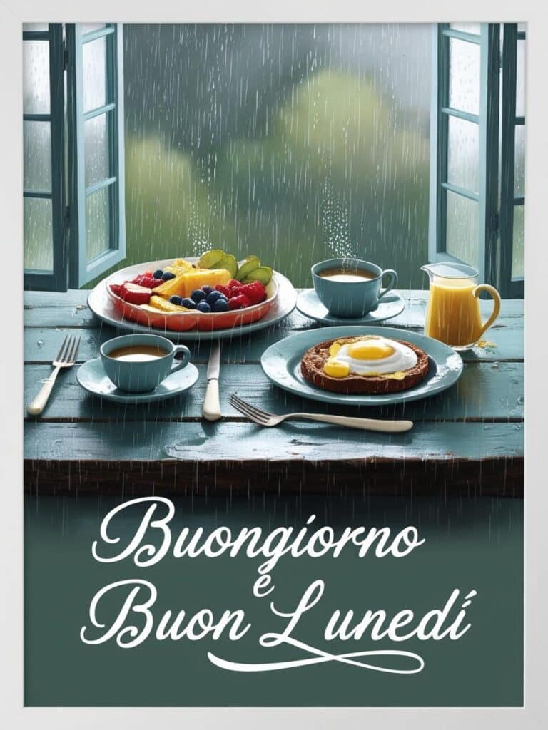 Buongiorno e Buon Lunedì 5 Maggio 2025: immagini e frasi di Buongiorno