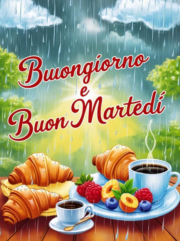 Buongiorno martedì 6 maggio 2025: immagini e frasi di Buona giornata