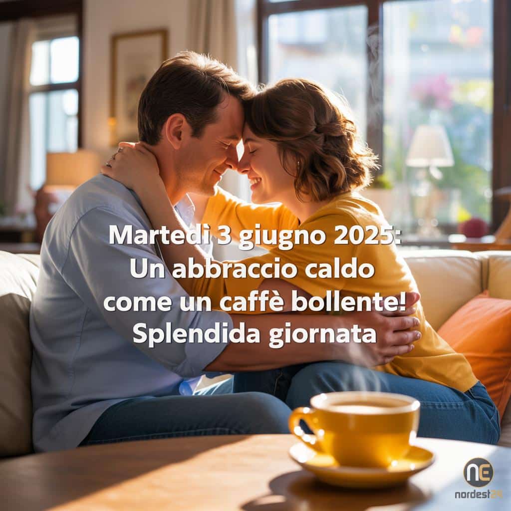 Buongiorno Martedì 3 Giugno 2025: immagini e frasi di Buona Giornata