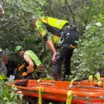 soccorso in un dirupo