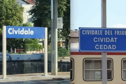 scompaiono i cartelli in friulano e sloveno